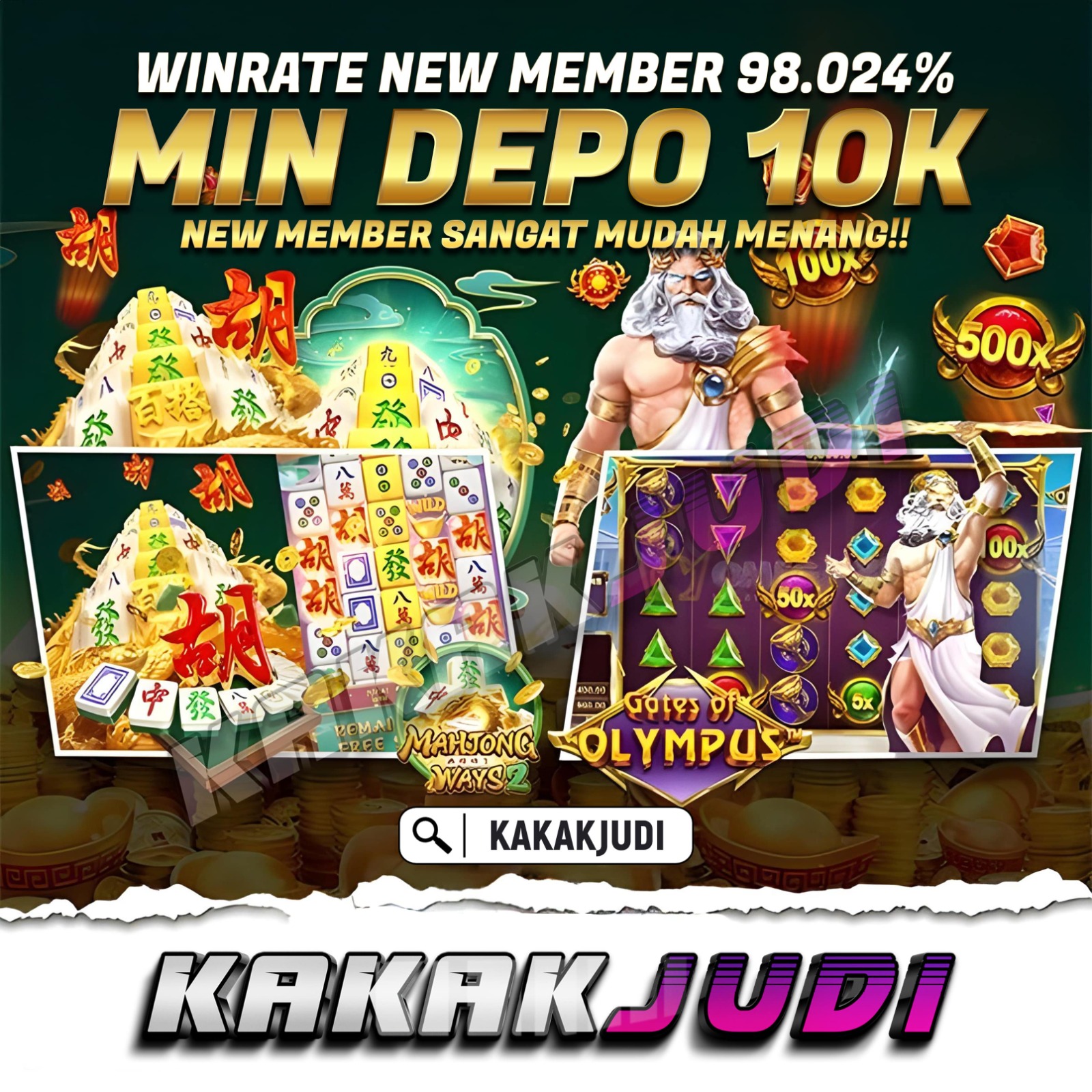 Join KakakJudi 💸 Gaming Experience with Amazing Bonuses Awaits!